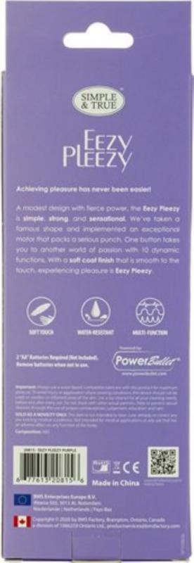 Eezy Pleezy Bullet Vibrator - Purple