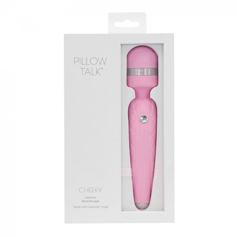 Pillow Talk - Vibromasseur Cheeky Wand - Rose