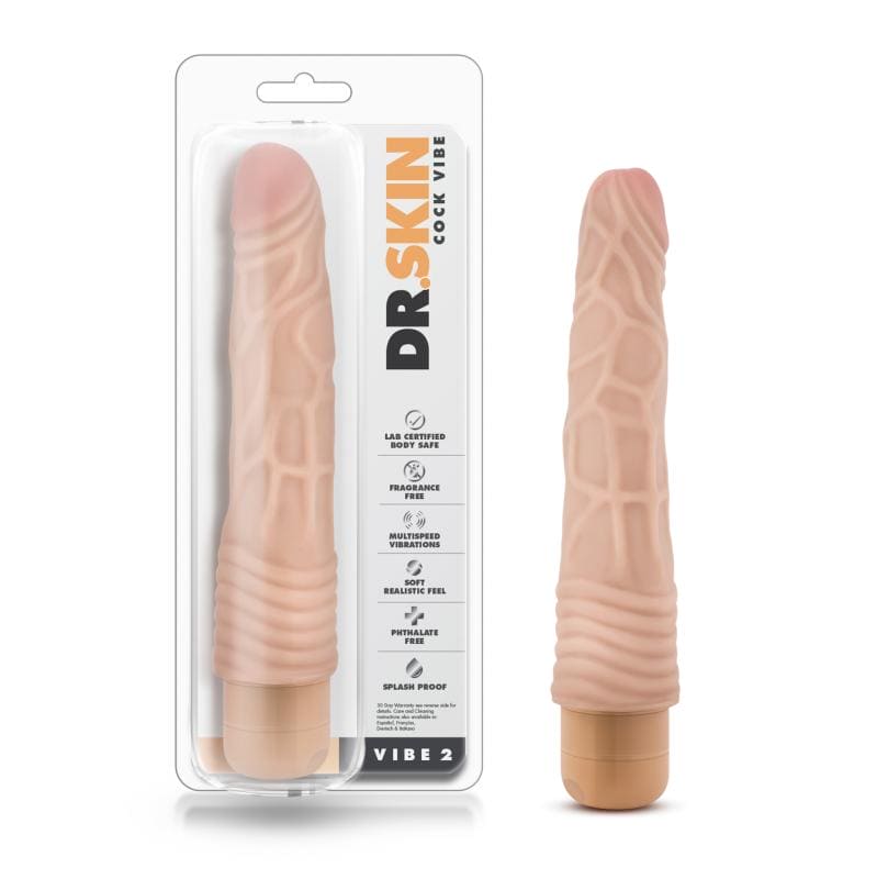 Dr. Skin - Cock Vibe no2 Vibrator - Beige