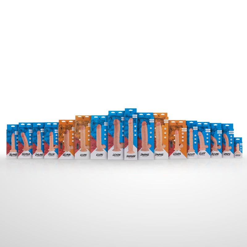 Dwane Realistic Vibrator - 31 cm