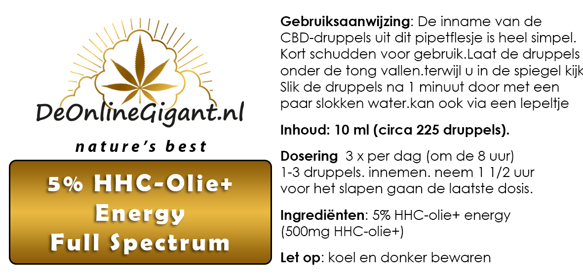 5% HHC olie