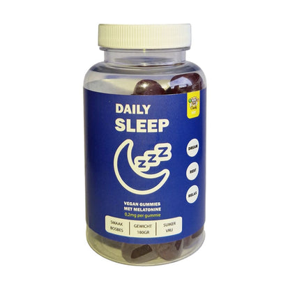 Daily Sleep Gummies - 180gr   Smaak: Bosbessen