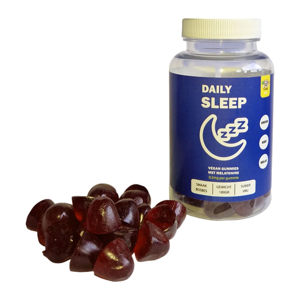 Daily Sleep Gummies - 180gr   Smaak: Bosbessen