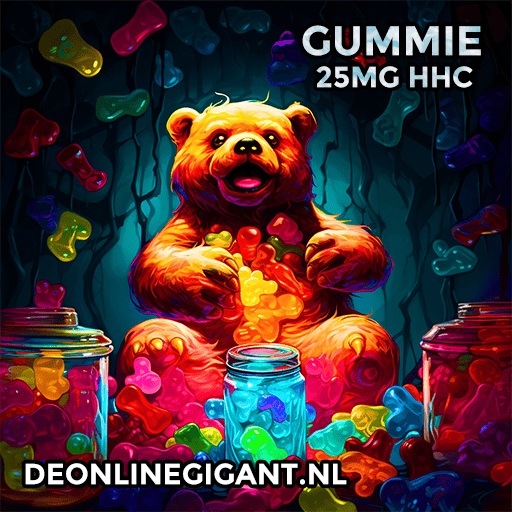 HHC 2 Gummies Probeer pakket 50mg per gummies slechts  € 7,-