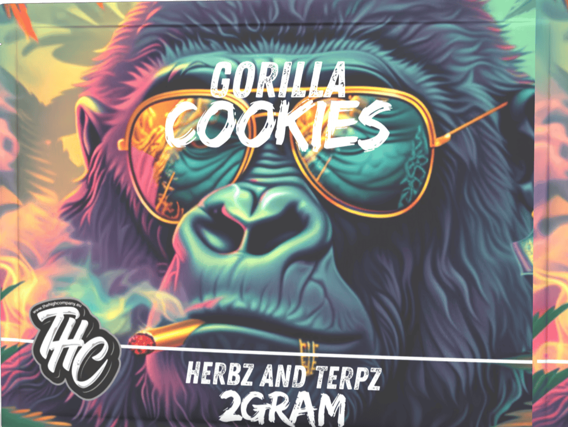 zakje  Gorilla Cookies  2 gram