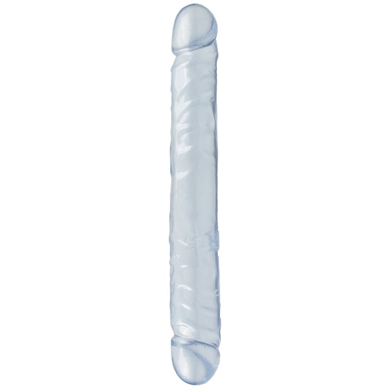 Crystal Jellies Dubbel Dildo - Transparant