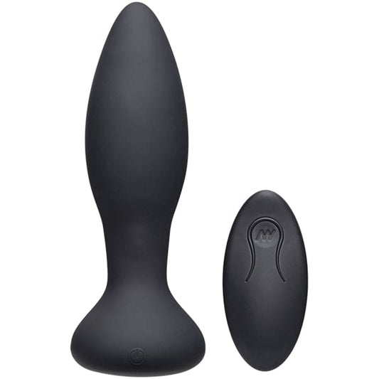 Vibe Experienced Vibrerende Buttplug - Zwart