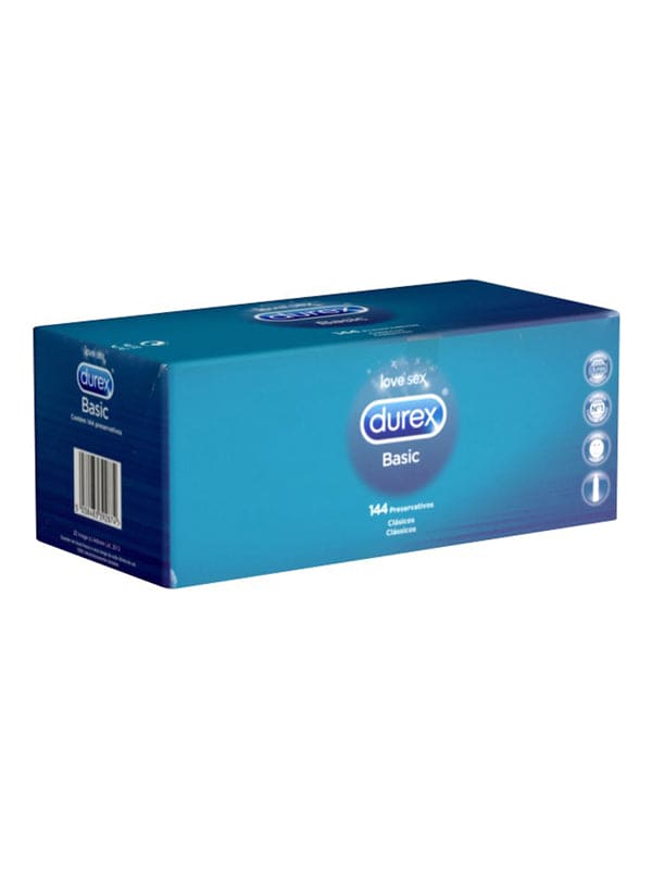 Durex Natural Slim Fit Condooms - 144 stuks