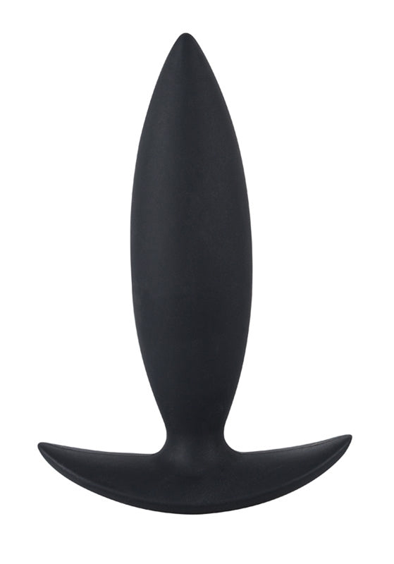 Zwarte slanke buttplug