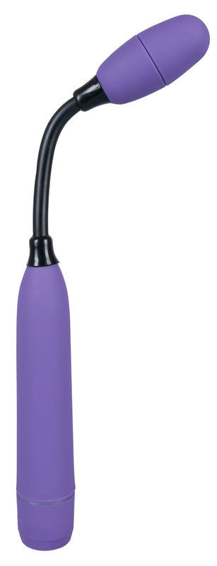 Flexibele bullet vibrator - paars