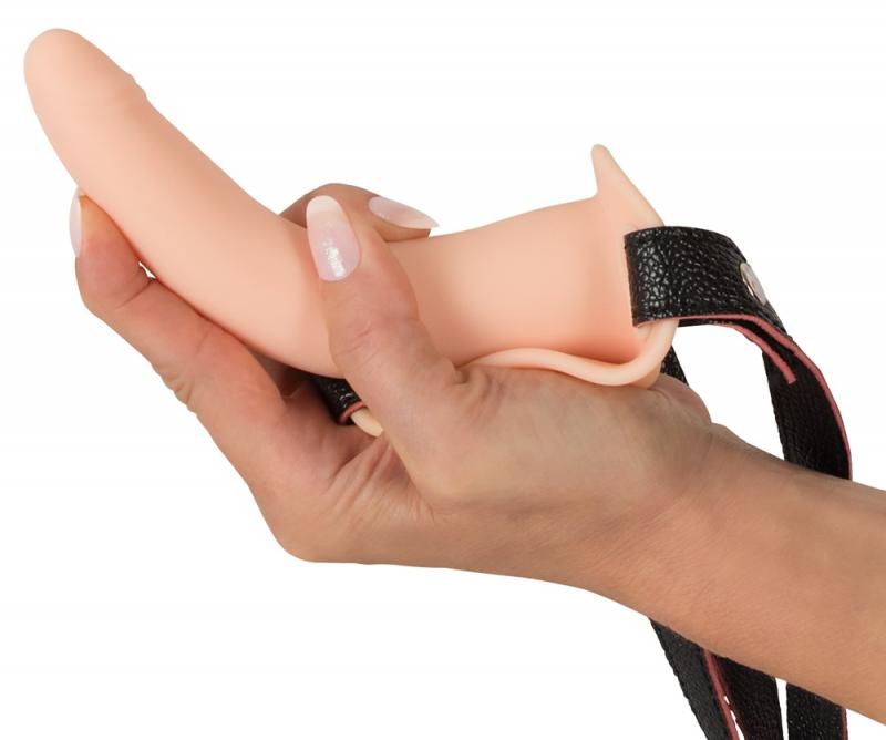 Strap-On Met Vibrating Dildo