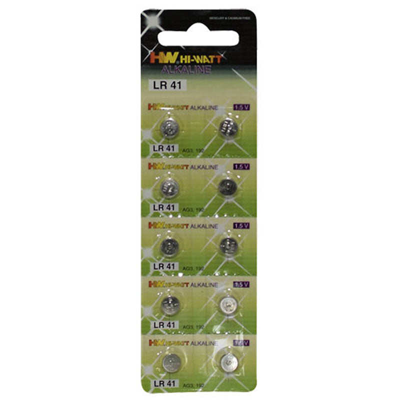 Knoop Batterijen - 10 stuks (LR41)