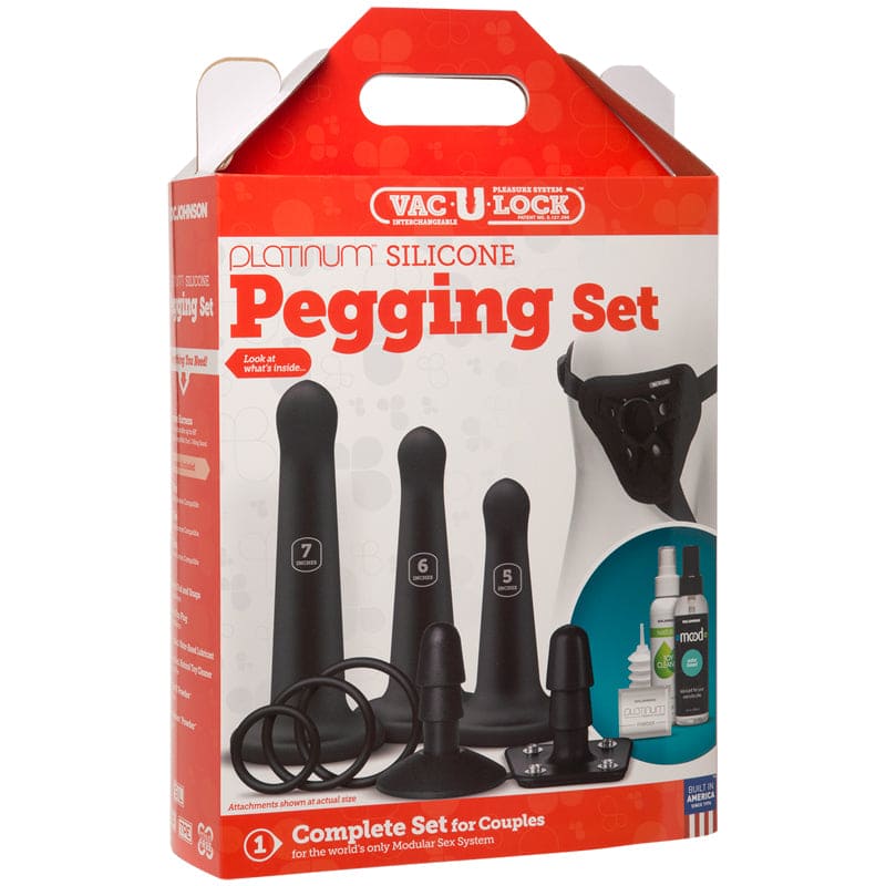 Silicone Pegging Set