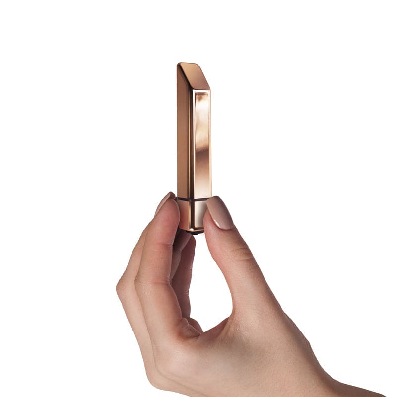 Bamboo Bullet Vibrator - Rose Gold