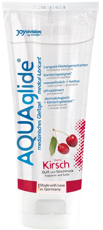 AQUAglide Glijmiddel Kers - 100 ml