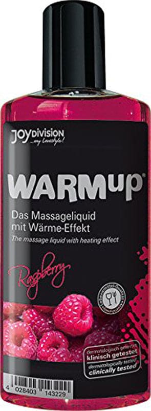 Warm-Up Massage Olie - Framboos