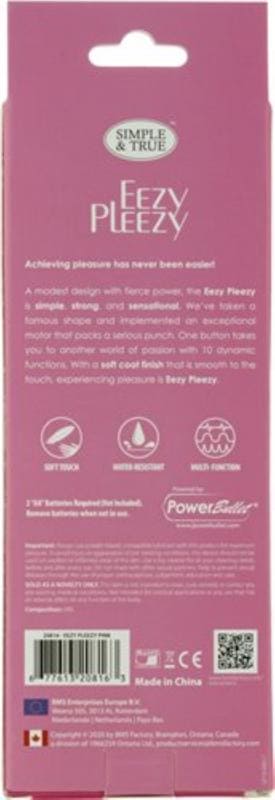 Eezy Pleezy Bullet Vibrator - Pink