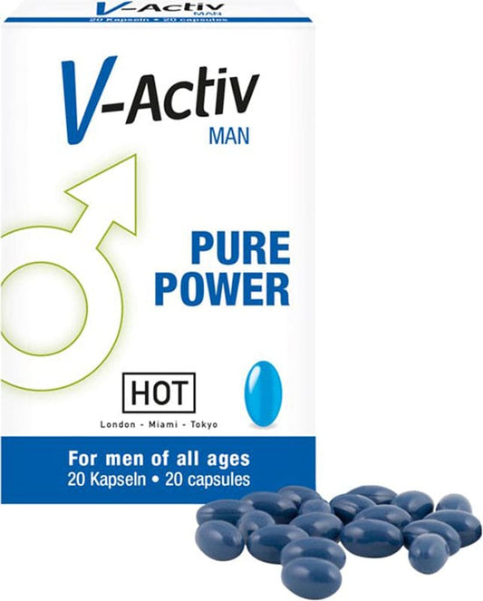 HOT V-Activ Pure Power Voor Mannen - 20 stuks