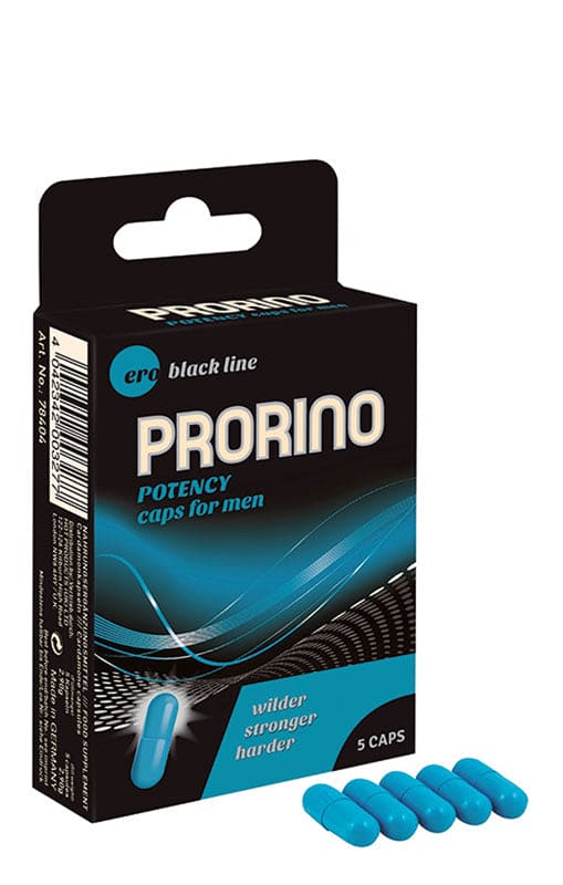 Potentie Capsules Voor Mannen - 5 stuks