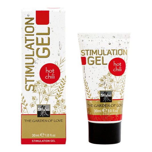 Shiatsu stimulerende gel - Hot Chili