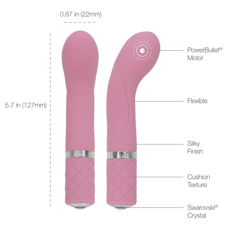 Pillow Talk - Racy Mini G-Spot Vibrator - Roze