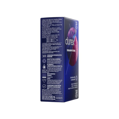 Durex Préservatifs Orgasme Intense - 10 pièces