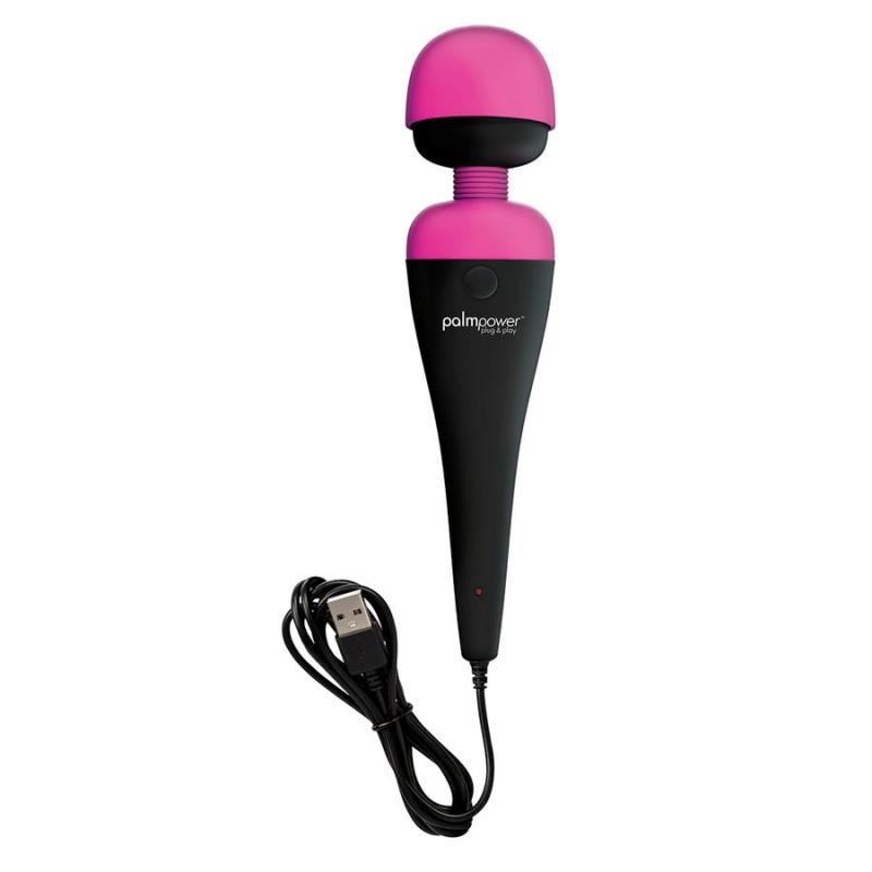 Palm Power - Plug & Play Wand Vibrator