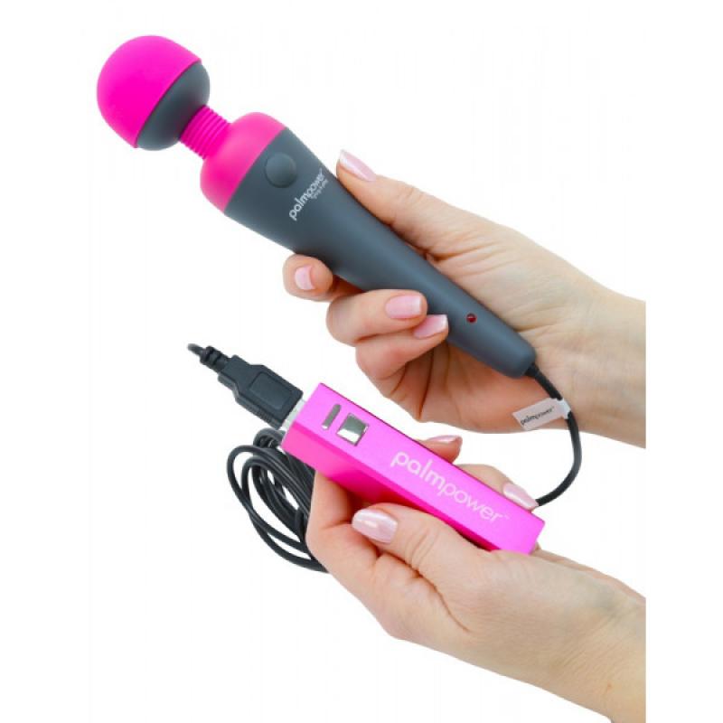 Palm Power - Plug & Play Wand Vibrator