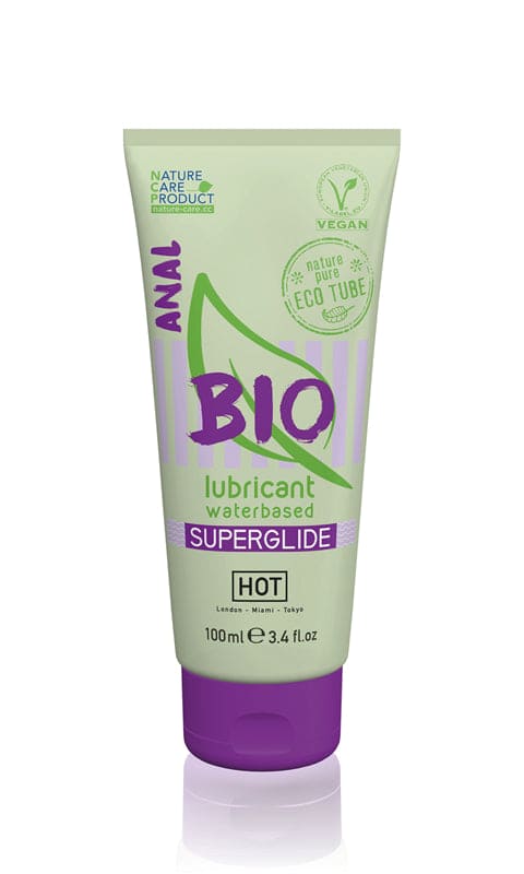 HOT BIO Superglide Anal Waterbasis Glijmiddel - 100 ml