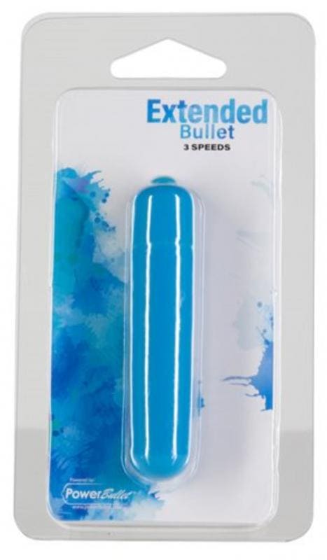 Vibromasseur Bullet Breeze Extended - Bleu