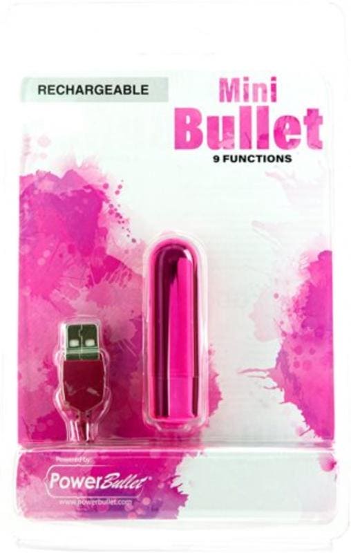 Mini Vibromasseur Bullet - Rose