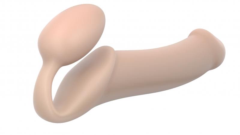 Strap On Me - Strapless Voorbind Dildo - Maat XL - Beige