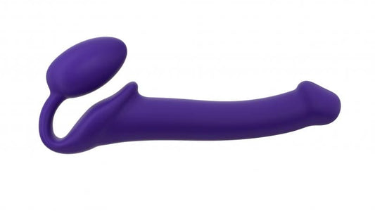 Strap On Me - Strapless Voorbind Dildo - Maat M - Paars