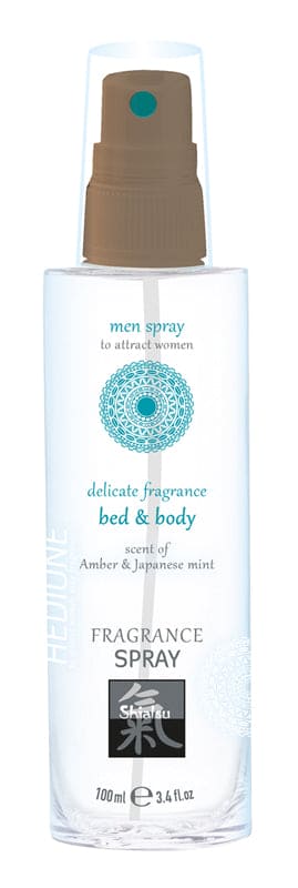 Pheromone Bed & Body Spray For Men - Amber & Japanese Mint