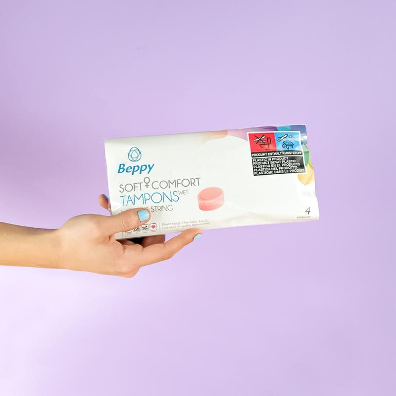 Beppy Soft + Comfort Tampons WET - 4 pièces