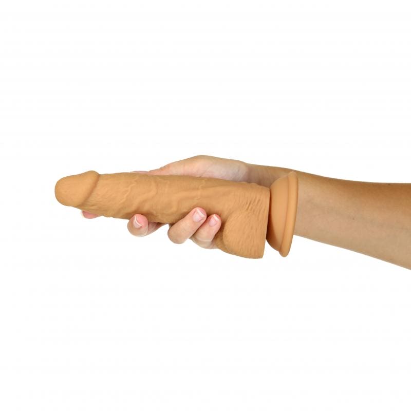 Naked Addiction Roterende & Vibrerende Dildo - 20 cm