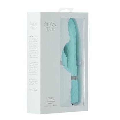 Pillow Talk -  Lively Roterende Tarzan Vibrator - Teal