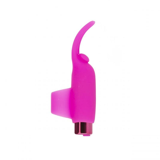 Teasing Tongue Vinger Vibrator - Roze