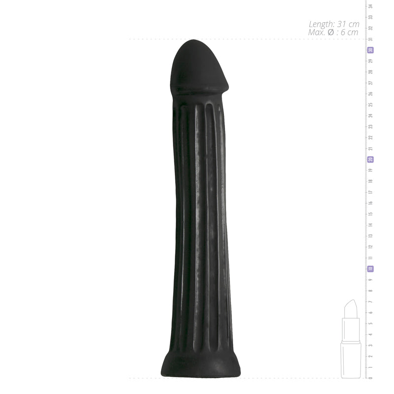 XXL Dildo 31.5 cm - Zwart