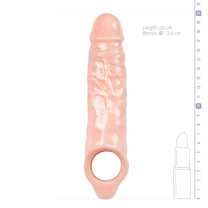 Funda extensible para pene realmente amplia