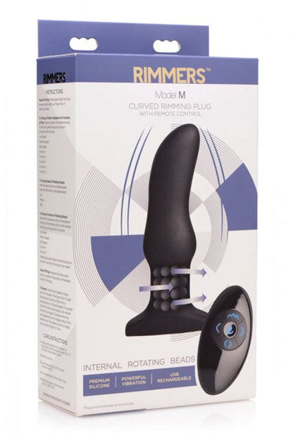 Vibrating Rimming Buttplug Model M