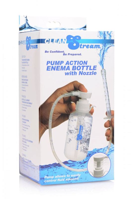 Pump Action Anal Shower