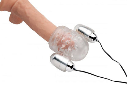 Dual Vibrating Glans Stimulator