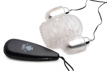 Dual Vibrating Glans Stimulator