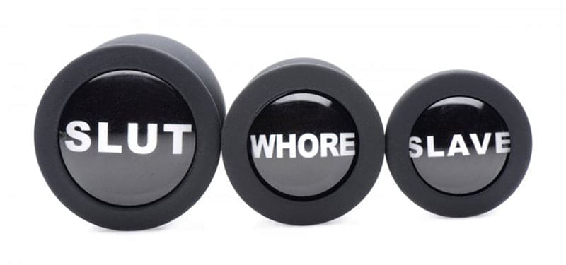 Dirty Words Buttplug Set