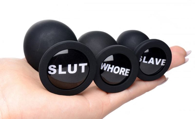 Dirty Words Buttplug Set