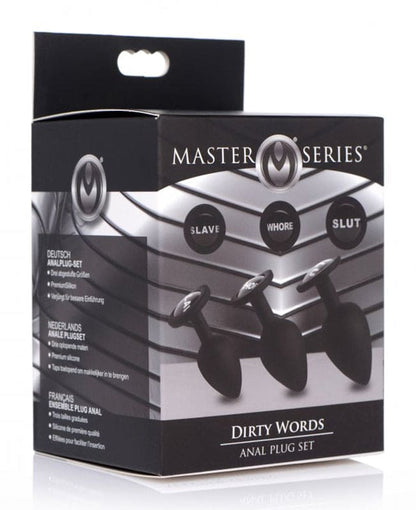 Dirty Words Buttplug Set