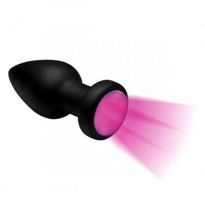 Vibrerende Buttplug Met LED-licht - Medium