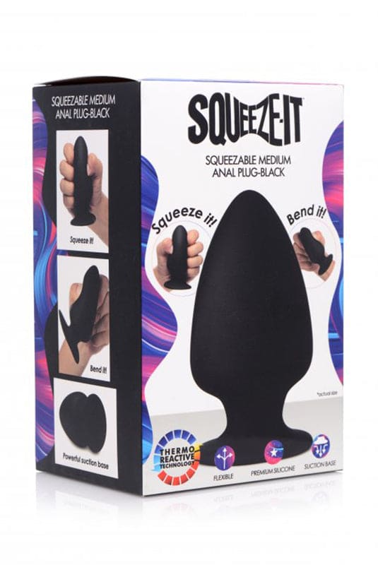 Squeeze-It Buttplug - Medium