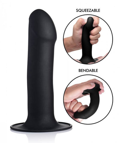 Squeeze-It Phallic Dildo - 15.5 cm